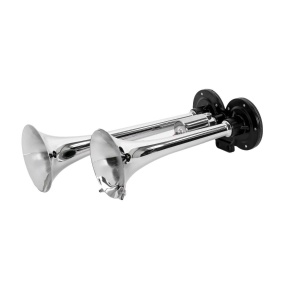 Claxon 2 trompete pentru compresor aer 12/24V