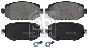 FEBI BILSTEIN 116245 Plăcuțe de frână pentru RENAULT MEGANE - Img 2