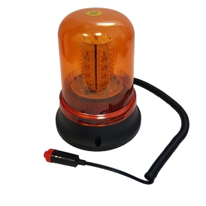 Girofar LED 24V cu talpa magnetica si alimentare la bricheta