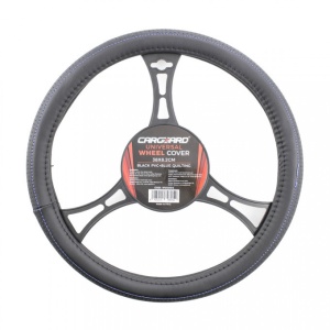 Husa Volan Auto - Albastru/Negru - PRO