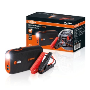Jump starter pentru pornire masina, acumulator extern power bank 13000 mAh Osram Batterystart 300