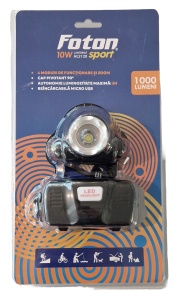 Lanterna frontala reincarcabila Foton Sport HL2120 10W 1000 lumeni