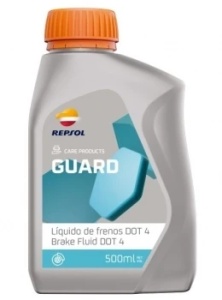 Lichid de frana Repsol GUARD LIQUIDO DE FRENOS DOT 4 500 ml