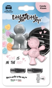 Odorizant auto Little Joe-Little Joya duopack Candy Kisses