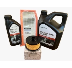 Pachet revizie schimb ulei pentru Logan II 0.9 TCE DACIA OIL 5W30