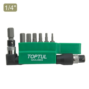 Set bit 1/4 tip Hexgon cu maner