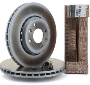 Set discuri frana 402068053R Renault OE / RENAULT CLIO 4; RENAULT MEGANE 2.