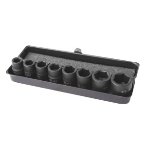 SET TUBULARĂ DE IMPACT 10-19mm 3/8" (8 BUCĂȚI)