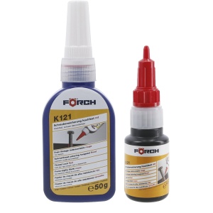 Solutie blocat filete de inalta rezistenta Rosu 10 ml K121