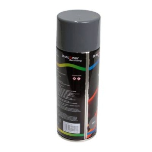 Spray vopsea acrilic termorezistent la 400 grade gri 450ml Breckner Germany