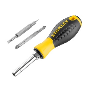 Șurubelniță cu vârfuri multiple STANLEY®, cu 6 căi