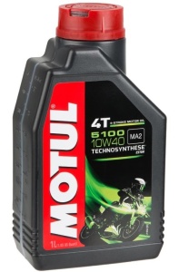 Ulei motor 4T MOTUL 5100 10W40 MA2 104066, volum 1 litru, semi sintetic - Img 1