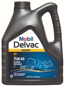 Ulei motor Mobil Delvac Modern Super Defense V4 15W40 4L