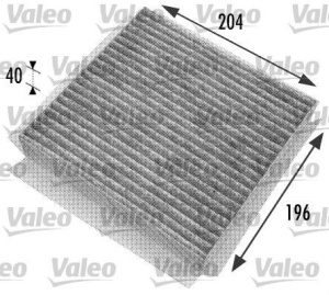 VALEO CLIMFILTER PROTECT 698 774 Filtru, aer habitaclu echivalenta CUK 2032 - Img 1