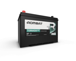 Acumulator Rombat Tornada Asia 100 Ah 750A [Bornă Inversă]