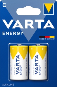 Baterie Varta Energy C 1.5V LR14 • Set 2 buc
