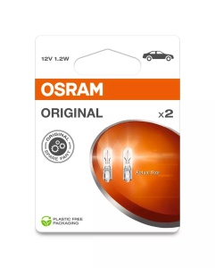 Bec Osram Original 1.2W 12V L2x4,6d