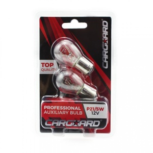 CARGUARD - Set 2 becuri P21/5W;BAY15D