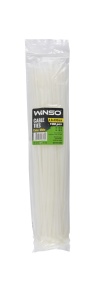 Coliere plastic 4,8x400 Alb - Set 100 buc