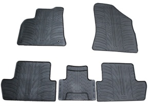 Covorase cauciuc Peugeot 3008 din 2009-08.2016, Peugeot 5008 din 2009-04.2017, Gledring , 5 buc.