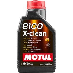 Motul 8100 X-clean, 5W40, 1L