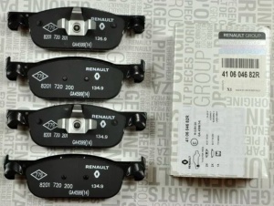 Placute Frana LOGAN 2, SANDERO 2, 1.0TCe, 0.9TCe, 1.5dCi, Originale Renault 410604682R