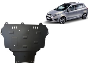 Scut metalic motor, cutie de viteză