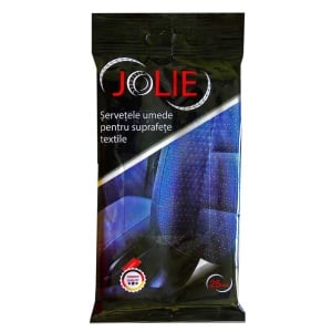 Servetele umede auto pentru suprafete textile Jolie 25 buc
