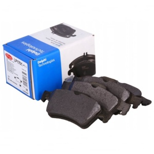 Set Placute Frana Spate Delphi LP1701 pentru Ford Focus 4, Kuga 3, Renault, Mazda, Nissan