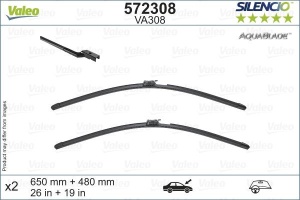 Set stergatoare Valeo Silencio AquaBlade 650/480 mm