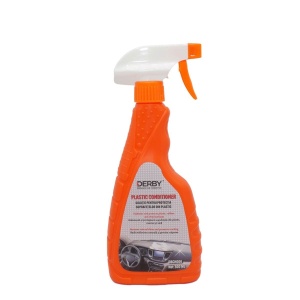 Solutie protectie suprafete din plastic, cu pulverizator 500ml DERBY