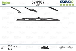 Stergator Valeo Silencio 35 cm