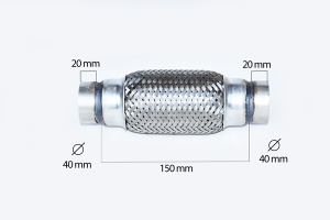 Teava flexibila, esapament ASAM AUTOMOTIVE 76404