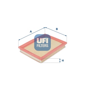 UFI 30.168.00 Filtru aer echivalenta C 2237