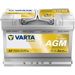 Acumulator Varta SILVER dynamic AGM 70Ah 760 A