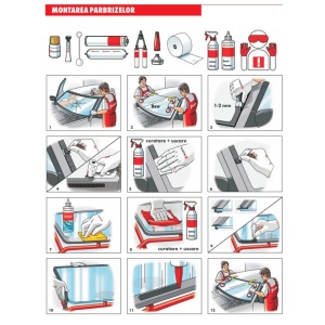 ADEZIV LIPIT PARBRIZ CLASSIC PLUS 310 ML WURTH - Img 2