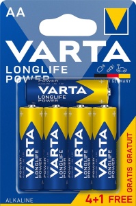 Baterie Varta LongLife Power AA Blister 5 (4+1)