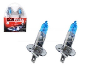 Bec imitatie xenon 60% H1 12V 55W Set 2 buc