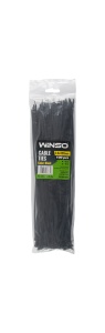 Coliere plastic 3,6x300 Negru - Set 100 buc