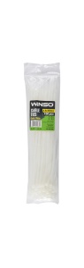 Coliere plastic 4,8x300 Alb - Set 100 buc