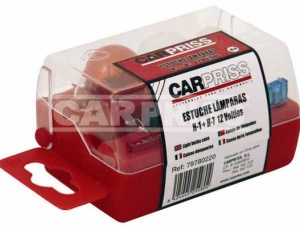 Kit rezerva becuri Carpriss H1+H7 12V 55W P14.5s