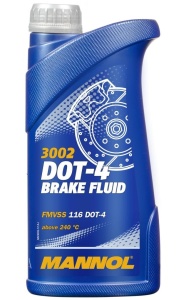 Lichid de frana DOT 4 MANNOL - 1 Litru