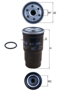 MAHLE ORIGINAL KC 100D Filtru combustibil - Img 3