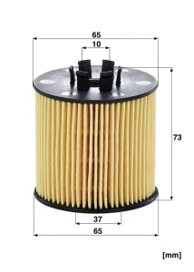 MANN-FILTER HU 712/6 x Filtru ulei - Img 3