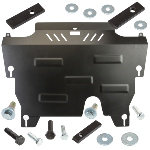 Scut metalic motor, cutie de viteză