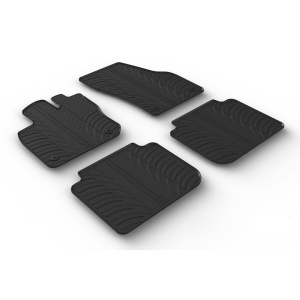 Set 4 covorase cauciuc dedicate SKODA KODIAQ SUV 2024-> (automatic)/rubb