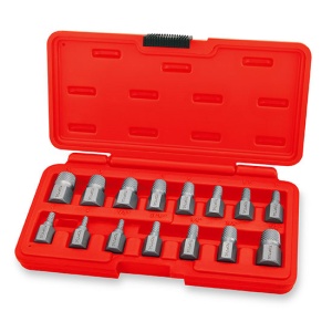Set extractor de șuruburi 15 buc