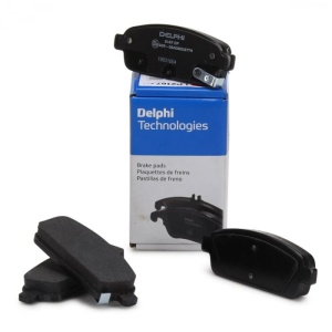 Set Placute Spate Delphi LP2167 – Chevrolet Aveo, Cruze, Trax – Cu Avertizare Acustica Uzura