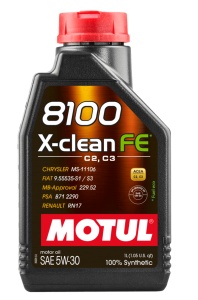 Ulei motor Motul 8100 X-CLEAN FE 5W30 1L