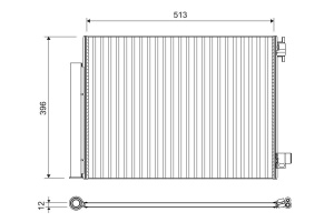 VALEO 814373 Condensator, climatizare - Img 7
